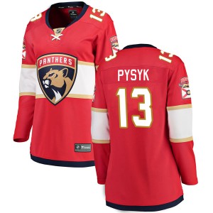 Mark Pysyk Women's Fanatics Branded Florida Panthers Breakaway Red Home Jersey