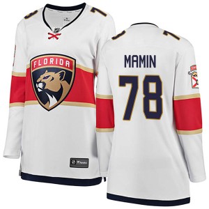 Maxim Mamin Women's Fanatics Branded Florida Panthers Breakaway White Away Jersey