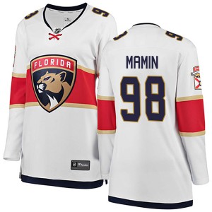Maxim Mamin Women's Fanatics Branded Florida Panthers Breakaway White Away Jersey