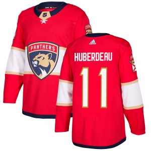 Jonathan Huberdeau Men's Adidas Florida Panthers Authentic Red Jersey