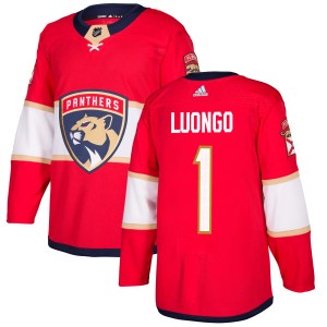 Roberto Luongo Men's Adidas Florida Panthers Authentic Red Jersey