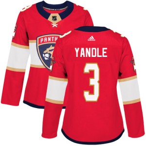 Keith Yandle Women's Adidas Florida Panthers Authentic Red Home Jersey
