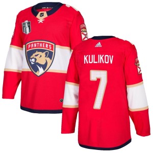 Dmitry Kulikov Youth Adidas Florida Panthers Authentic Red Home 2023 Stanley Cup Final Jersey