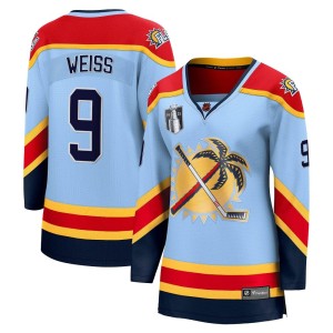 Stephen Weiss Women's Fanatics Branded Florida Panthers Breakaway Light Blue Special Edition 2.0 2023 Stanley Cup Final Jersey